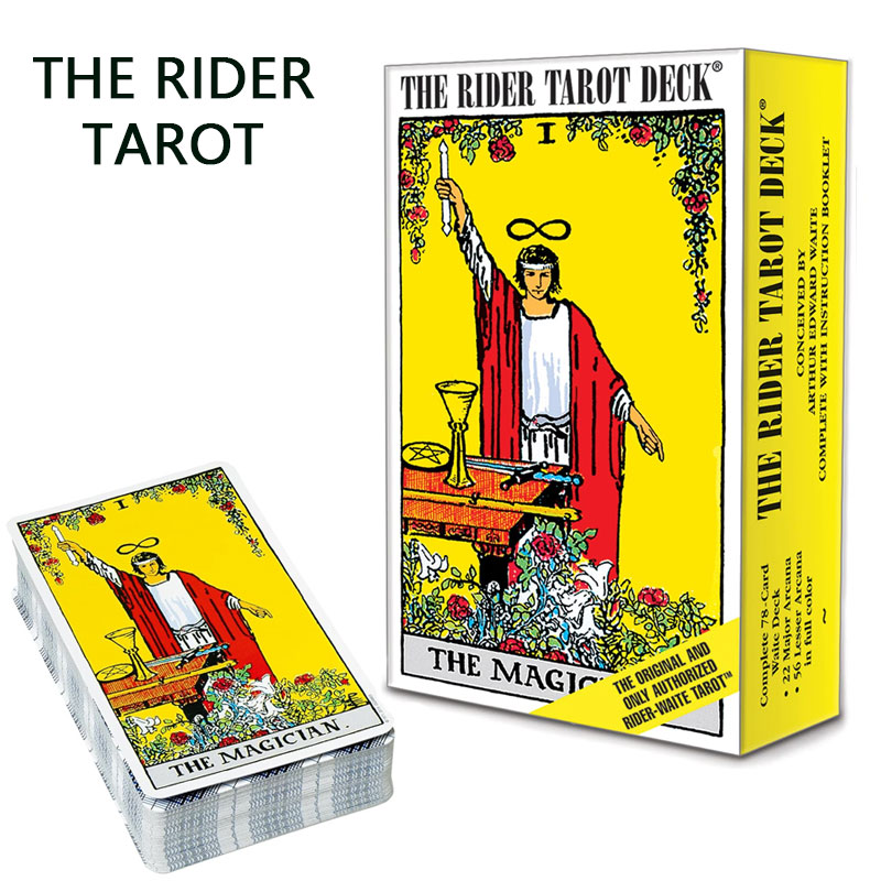 The Rider Tarot Deck English/S - Tarot Deck With Guidebook 评论和价格