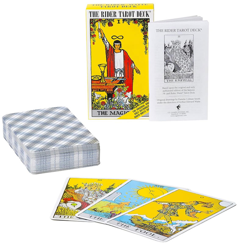 The Rider Tarot Deck English/S - Tarot Deck With Guidebook 评论和价格