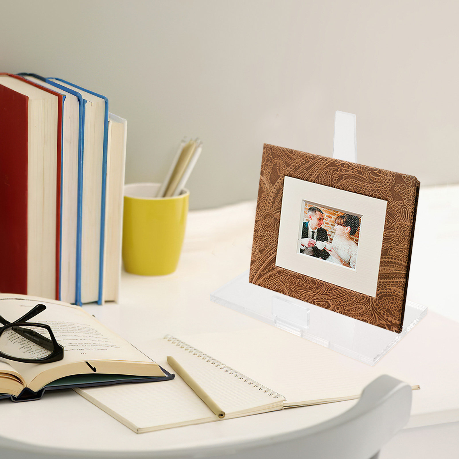 Versatile Acrylic Plate Stand  - Clear Acrylic Book Stand Holder 评论和价格